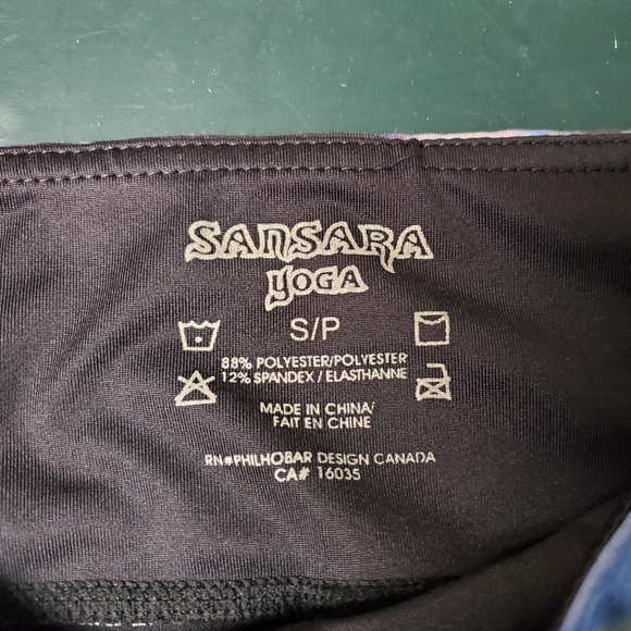 Sansara Yoga Black Mini Leggings - Picture 6 of 6